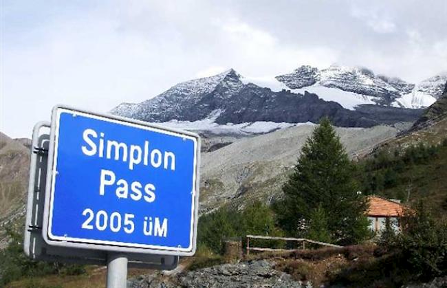 Die Simplonpassstrasse ist derzeit gesperrt.