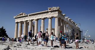Griechenland muss grossen Anteil an Asylantr&auml;gen auf sich nehmen (Symbolbild: Parthenon-Tempel auf der Akropolis).
