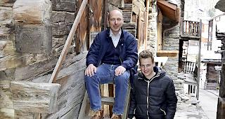 Josef (l.) und David Taugwalder: &laquo;Wir wollen ein anderes Bild unserer Vorfahren zeigen.&raquo;