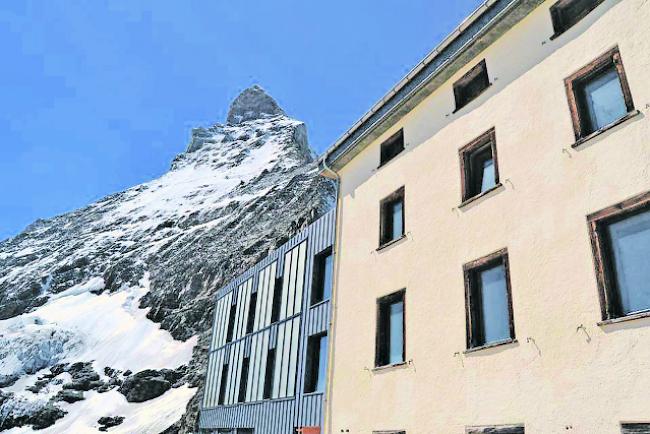 Ab dem 1. Juli kann die umgebaute Hörnlihütte von Bergsteigern wieder genutzt werden.  