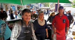 Reges Markttreiben in Visp