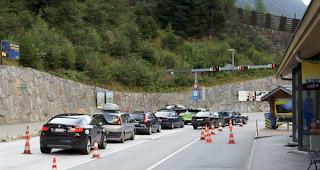 Der Autoverlad in Goppenstein (Archiv)