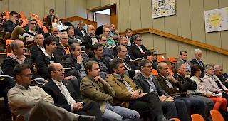 Versammelte Zuh&ouml;rer an der gestrigen GV.