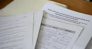 In der ganzen Schweiz werden heute Unterschriften gesammelt. (Archiv)