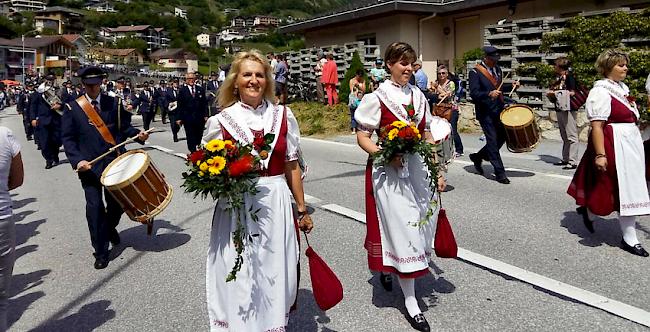 Oberwalliser Musikfest in Varen am Sonntag