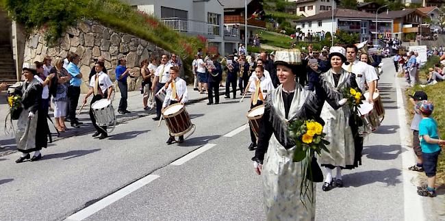 Oberwalliser Musikfest in Varen am Sonntag