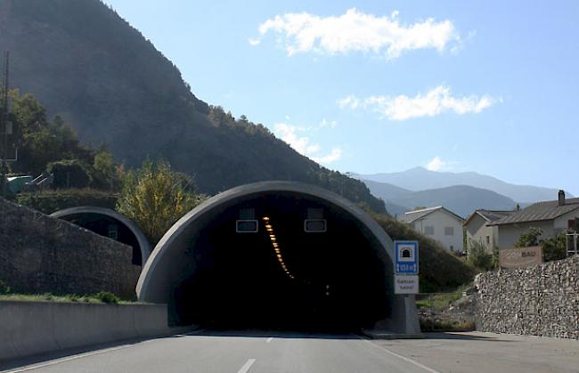 Der Gamsentunnel auf der A9