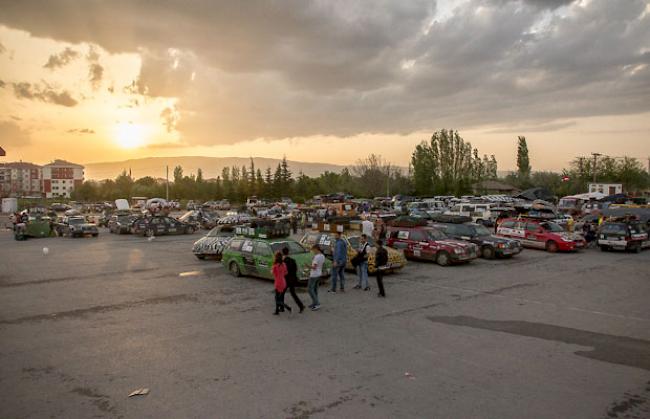 110 Teams nahmen an der Rallye teil.