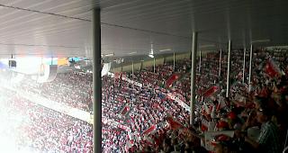 Grosses Walliser Fussballfest in Basel. 