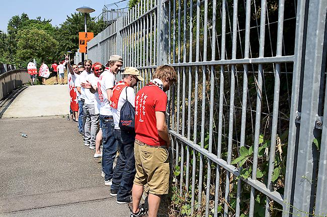 Impressionen vom Cupfinal zwischen Sitten und Basel.