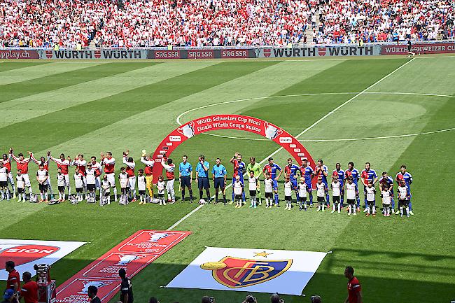 Impressionen vom Cupfinal zwischen Sitten und Basel.