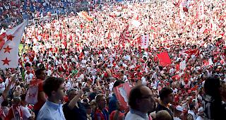 Impressionen vom Cupfinal zwischen Sitten und Basel.