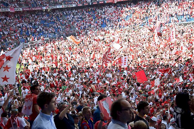 Impressionen vom Cupfinal zwischen Sitten und Basel.