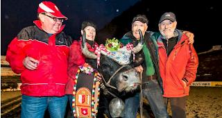 &laquo;Fr&eacute;gate&raquo;, die K&ouml;nigin der K&ouml;niginnen, in Siegerpose!