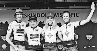 400 km, 15000 H&ouml;henmeter. Die Rider beim Start in Verbier (oben) und MTB-Legende Thomas Frischknecht im Gebiet Chalbermatten oberhalb von Zermatt.  