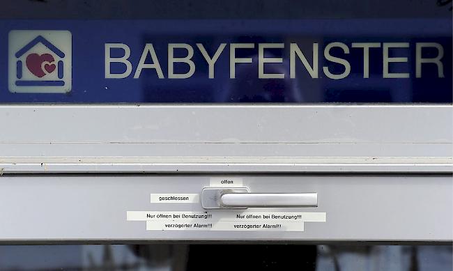 Babyklappe im Spital Einsiedeln.