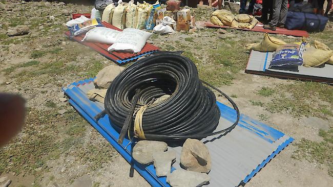 1000 Tonnen Hilfsmaterial konnten die Schweizer Helfer in Nepal fliegen.