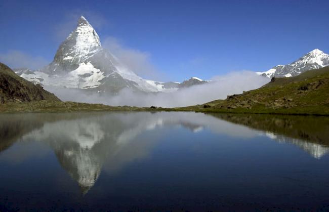 Die Matinee findet am Riffelsee statt.