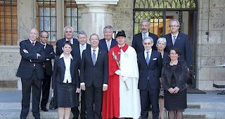 Besuch des franz&ouml;sischen Botschafters in der Schweiz.