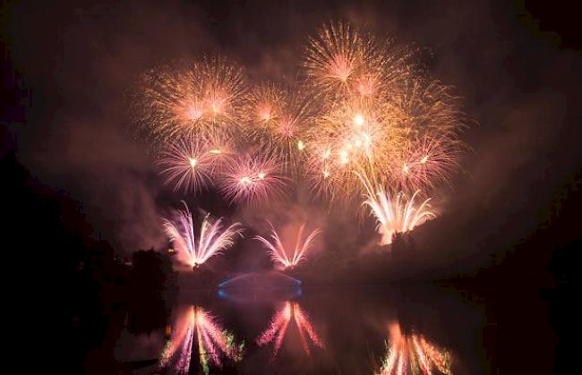 Feuerwerk über dem Gerundensee (Archiv)