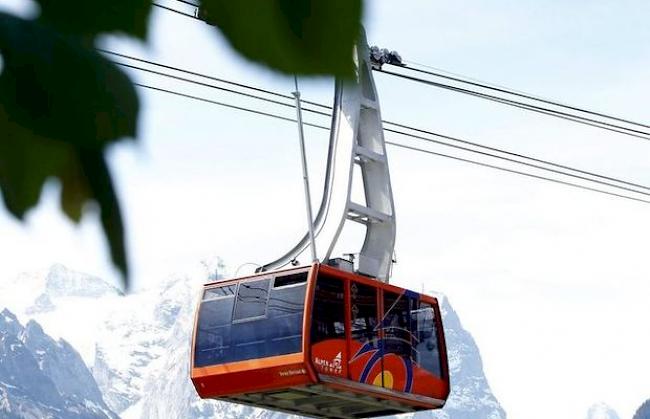 Positive Sommerbilanz. Seilbahnen haben deutlich mehr Gäste transportiert, auch im Wallis (Symbolbild).