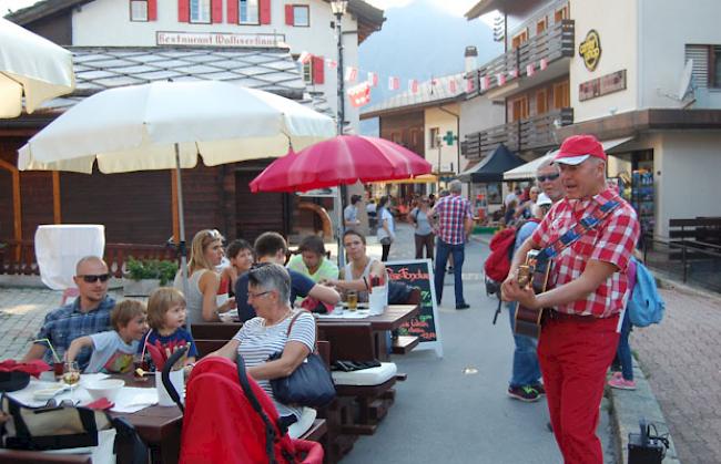 Alleinunterhalter «Bruno» am Flanier