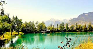 Am Freitagabend ist im Badesee Les Iles in Sitten ein Mann ertrunken.