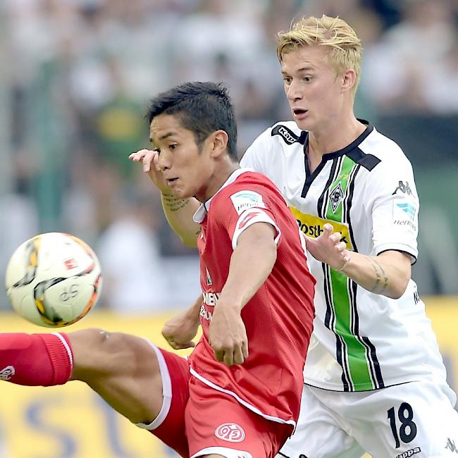 Mainz siegte bei Gladbach