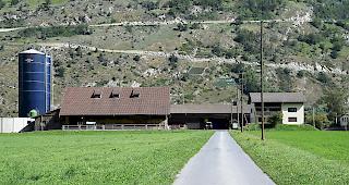 Der Gutsbetrieb Stalder wird schon bald an das Trinkwassernetz von Visp angeschlossen.
