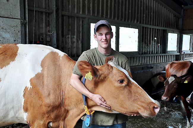 Jungbauer Yannick Squaratti: «Zum Landwirt muss man geboren sein.»