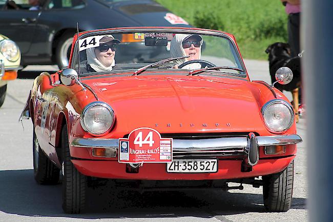 OCC Jungfrau-Rallye macht Halt in Gampel.