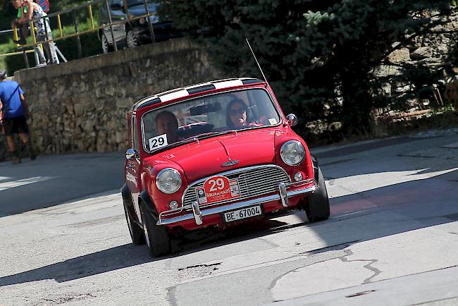 OCC Jungfrau-Rallye macht Halt in Gampel.