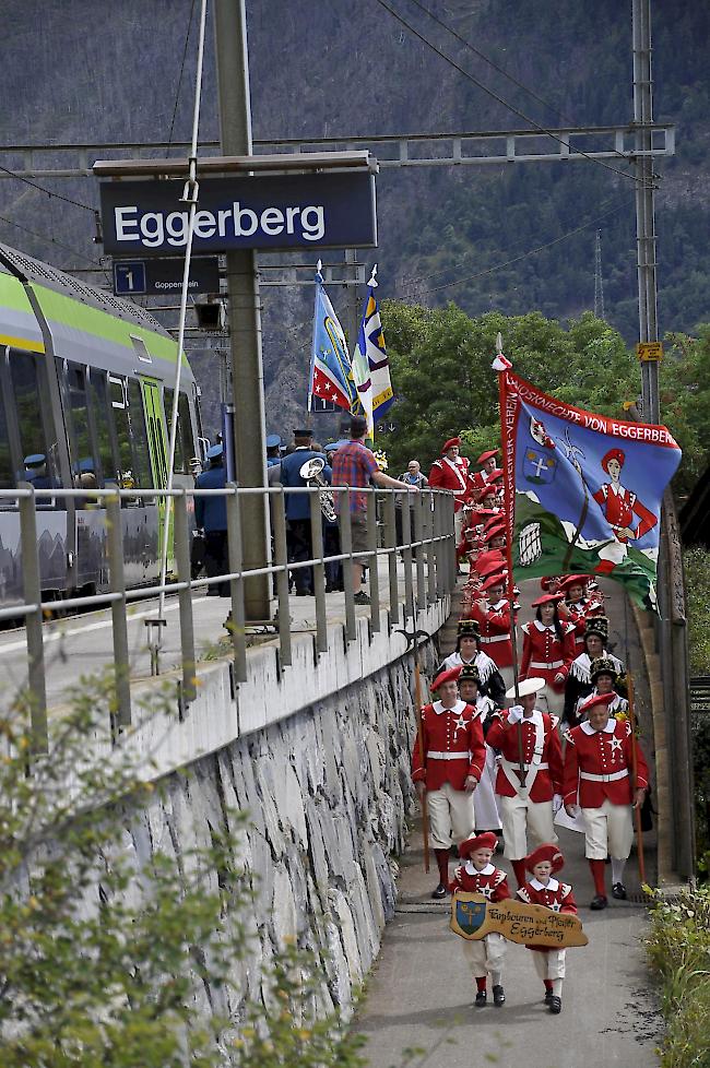 Impressionen vom Bezirksfest in Eggerberg