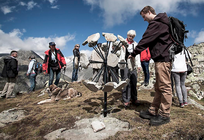 Kraftpunkte am Kraftort Aletsch Arena