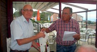 Links: Paul Blatter (VS), 2. Rang Einzelkonkurrenz 300 Meter mit 144 von 150 P.