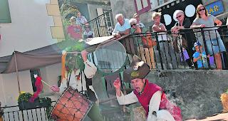 Schattenseite. Auch die Pest durfte nicht fehlen.