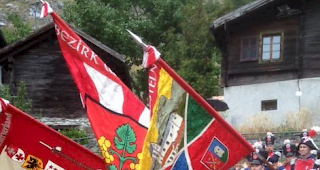 Oberwalliser Tambouren- und Pfeiferverband in Niedergesteln.