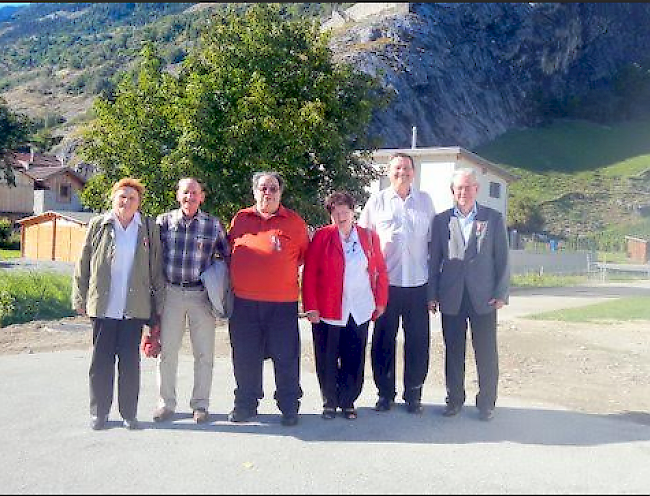 Oberwalliser Tambouren- und Pfeiferverband in Niedergesteln: Besondere Ehrungen.