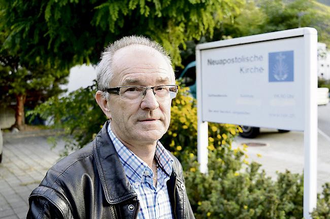«Wir bedauern den Wegzug», sagt Christian Joder, Vorsteher der neuapostolischen Kirchgemeinde Brig-Glis.