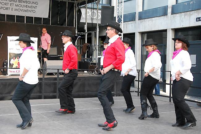 Auch Line Dance war angesagt. 