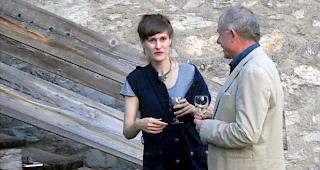 Spycher-Preistr&auml;gerin Kaharina Schultens und Arnold Steiner, Pr&auml;sident der Stiftung Schloss Leuk: &laquo;Seien Sie eingeladen...&raquo;