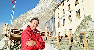 Kurt Lauber ist H&uuml;ttenwart der H&ouml;rnlih&uuml;tte.