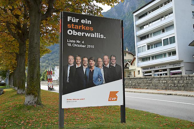 Nicht betroffen: Dieses Plakat der CVPO hält sich an sämtliche Vorschriften.