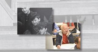 Charles St&uuml;nzi pr&auml;sentiert sein Werk &laquo;Das Kollegium Spiritus Sanctus Brig - Innenansicht&raquo;