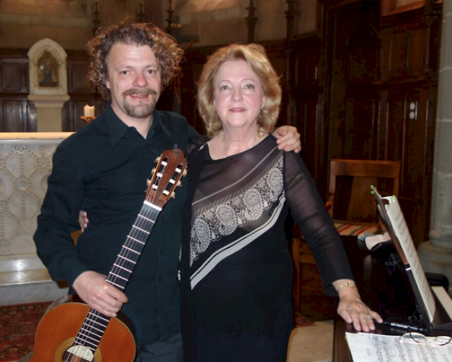 Alessio Nebiolo und Brigitte Siddiqui