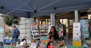 St. Gallus Markt im St&auml;dtchen Brig.