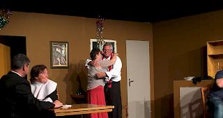 Neu in Mundart: Die Theaterfreunde Siders auf der B&uuml;hne.