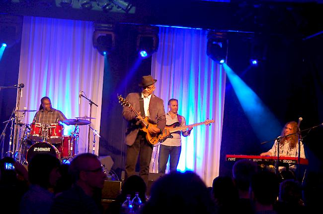 Krönender Abschluss der Blues-Night am Freitagabend: Die Toronzo Cannon Band aus Chicago. 