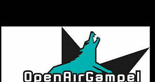 &laquo;Das neue Logo des Open Air Gampel mit Wolf statt Steinbock ist ab sofort im Einsatz&raquo;.