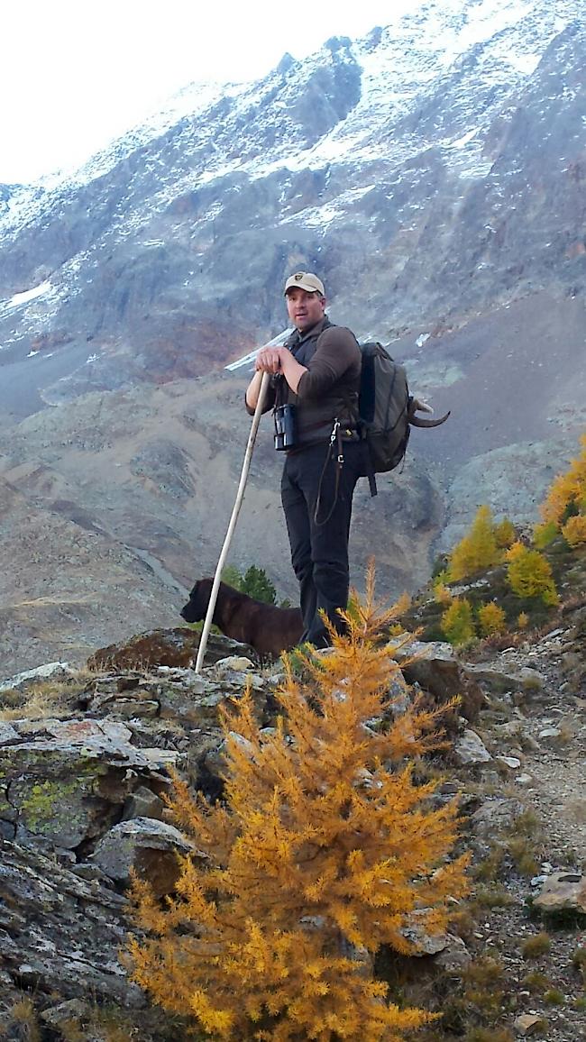 Wildhüter Richard Bellwald setzt sich nicht nur im Winter für die Belange der Wildtiere ein.